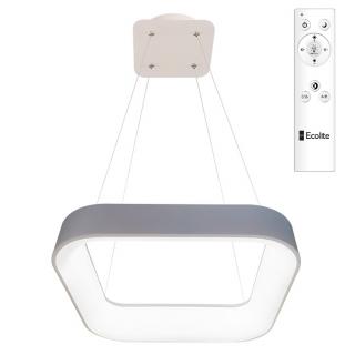 LED závesný prstenec NEST 40W s DO šedý (WMKL02S-40W/LED-SED)