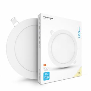 Modee LED zapustený kruhový panel 18W (ML-LPRB4000K18WA)