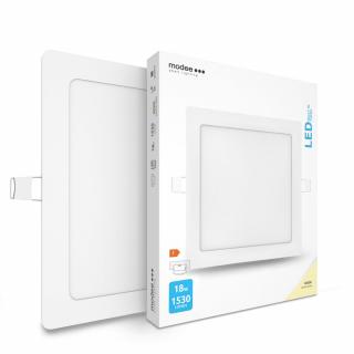 Modee LED zapustený štvorcový panel 18W (ML-LPSB4000K18WA)