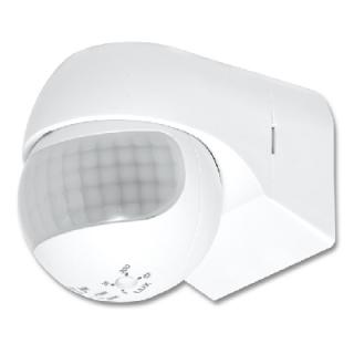 Senzor 180st, 800W, IP44, 12m, biely (EST11-BI)