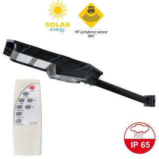 Solárne fasádne senzorové LED svietidlo s DO 600lm (SSL-GT-200)