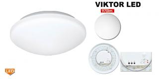 VIKTOR LED - LED svietidlo, biele, IP44, max.18W, HF senz.360 (W131/LED-3000)