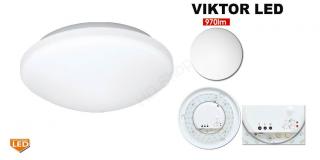 VIKTOR LED - LED svietidlo, biele, IP44, max.25W, HF senz.360 (W141/LED-3000)