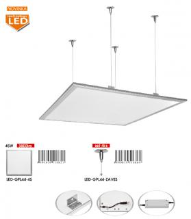 Záves k panelu ZEUS LED-GPL44 (LED-GPL44-ZAVES)