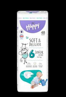 Bella Happy Bella Baby Happy Dětské pleny Junior Extra veľ. 6 (48 ks)