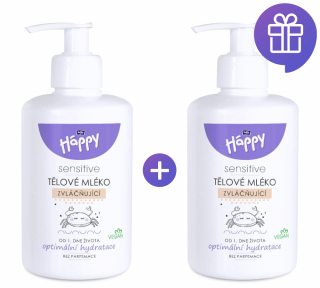 Bella Happy Telové mlieko (300 ml) 1+1 ZADARMO