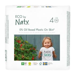 Eco by Naty Maxi 7–18 kg (26 ks), eko plienky