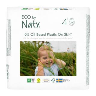 Eco by Naty Maxi+ 9–20 kg (24 ks), eko plienky