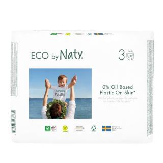 Eco by Naty Midi 4–9 kg (30 ks), eko plienky