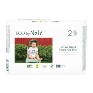 Eco by Naty Mini 3–6 kg (33 ks), eko plienky