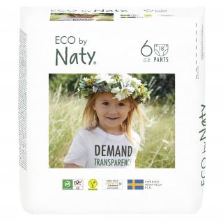 Eco by Naty XL 16+ kg (18 ks), eko plienkové nohavičky