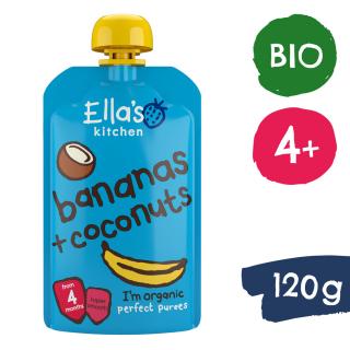 Ellas Kitchen BIO Banán a kokos (120 g)