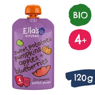 Ellas Kitchen BIO Batáty, tekvica a jablko (120 g)