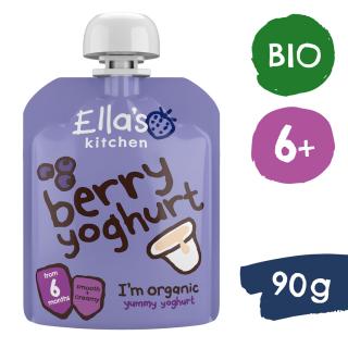 Ellas Kitchen BIO Čučoriedky s jogurtom (90 g)