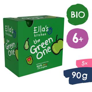 Ellas Kitchen BIO GREEN ONE Kivi s jablkom a banánom (5x90 g)