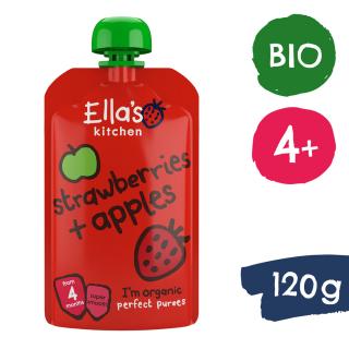 Ellas Kitchen BIO Jahoda a jablko (120 g)