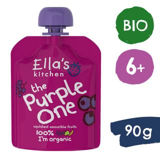 Ellas Kitchen BIO PURPLE ONE ovocné pyré s čiernymi ríbezľami (90 g)