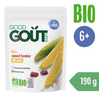 Good Gout BIO Kukurica s kačacím mäsom (190 g)