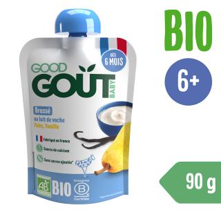 Good Gout BIO Vanilkový dezert s hruškou (90 g)