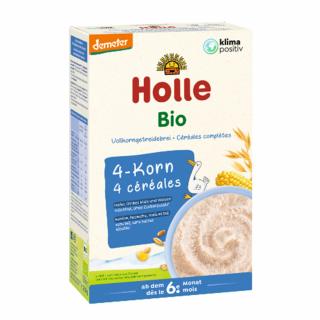 Holle BIO Celozrnná kaša 4zrnná (250 g), exp. 08.08.2024