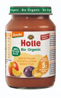 Holle BIO Jablko a slivka (190 g)