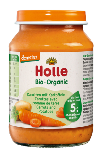 Holle BIO Mrkva so zemiakmi (190 g)