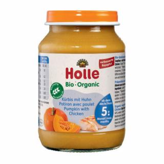 Holle BIO Tekvica s kuracím mäsom (190 g)