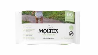 Moltex Pure & Nature (60 ks), eko vlhčené obrúsky