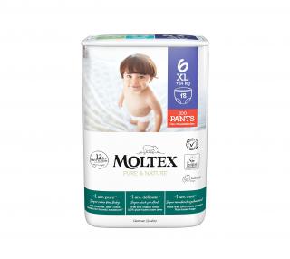 Moltex Pure & Nature XL+ 14 kg (18 ks), eko plienkové nohavičky