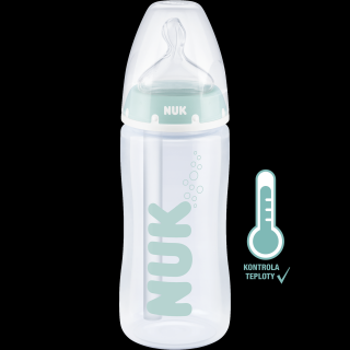 NUK FC+ Anti-colic fľaša s kontrolou teploty (300 ml)