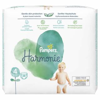 Pampers Harmonie Value Pack Detské plienky veľ. 4 (28 ks)