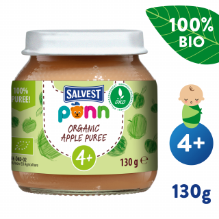 SALVEST Põnn BIO Jablko 100% (130 g)