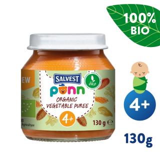 SALVEST Põnn BIO Zeleninové pyré (130 g), exp. 21.09.2024