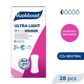 VUOKKOSET Slipové vložky Ultra Light (28 ks)