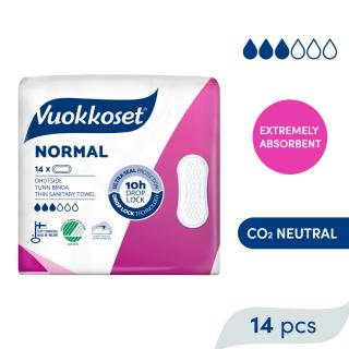 VUOKKOSET Vložky Normal (14 ks)