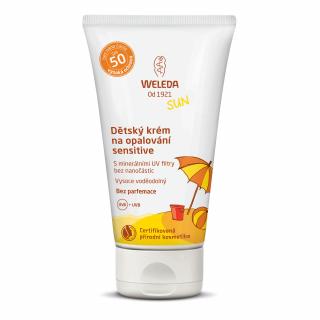 Weleda Detský krém na opaľovanie SPF50 sensitive (50 ml)