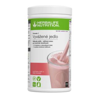 Formula 1 Free From - Vyvážené jedlo s príchuťou malín a bielej čokolády. Vegánsky produkt bez lepoku a sóje. (500g)