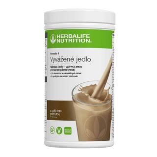 Formula 1-Vyvážené jedlo s príchuťou caffe late (550g)