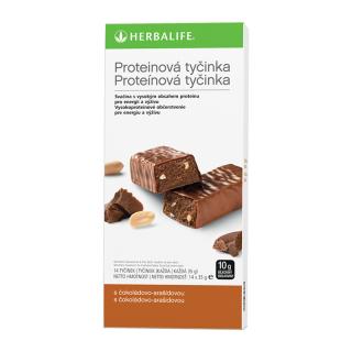 Proteinové tyčinky čokoládovo-orieškové - 14ks