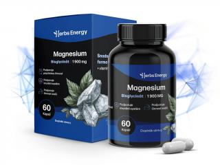 Magnesium BISGLYCINÁT 1900 mg Zvolte balenie:: 1 balenie - 30 dávok na 1 mesiac