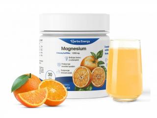 Magnesium DRINK - 3 formy horčíka (pomarančový) Zvolte balenie:: 1 balenie - 30 dávok na 1 mesiac