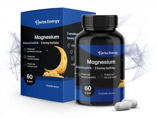 Magnesium VEČERNÝ HORČÍK (3 formy horčíka) Zvolte balenie:: 1 balenie - 30 dávok na 1 mesiac