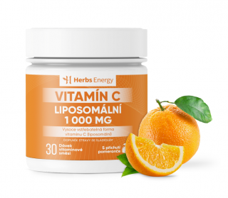 Vitamín C 1000 mg - Lipozomálny Zvolte balenie:: 1 balenie - 30 dávok na 1 mesiac