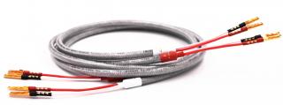 Reprokáble cable4 Clear T2 Rozmery: 2 x 2,0 m