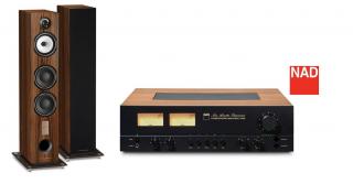 Triangle ANTAL 40th Anniversary + NAD C3050 so streamerom Farba: Golden Oak (dub)