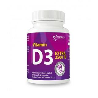 Nutricius Vitamín D3 EXTRA 2500 IU 90 tabliet