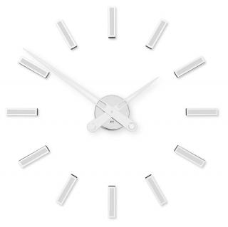 Dizajnové nalepovacie hodiny Future Time FT9600WH Modular white 60cm