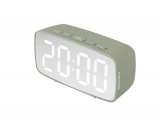 LED budík Karlsson KA5876GR, 12cm