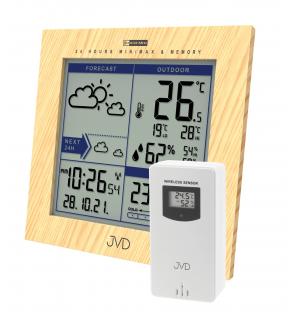 Rádiom riadená meteorologická stanica JVD RB9233.1