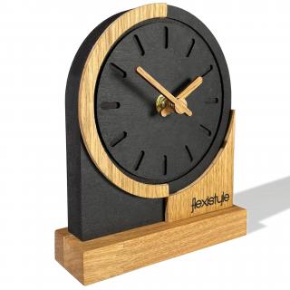 Stolové hodiny Black Oak Flexistyle zs2, 16cm